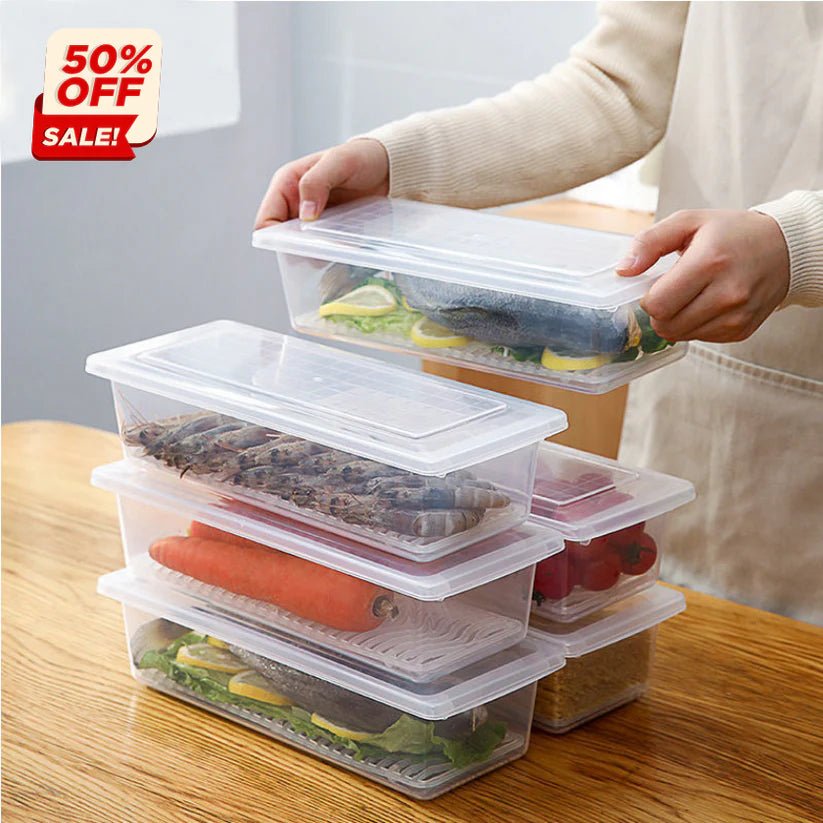 Foody™ Box – BPA-mentes dobozok, hűtőszekrényben és mikrohullámú sütőben használhatók