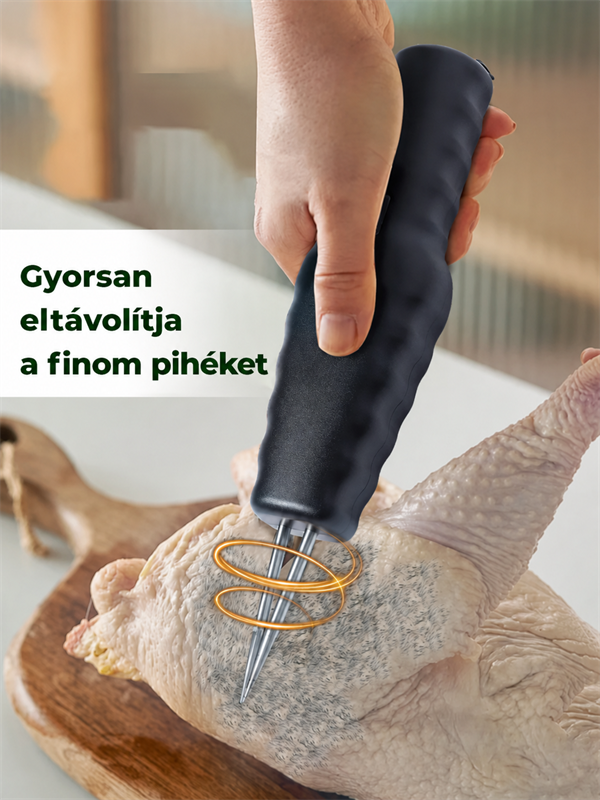 🦃 Elektromos tollkopasztó csirkékhez, kacsákhoz és fürjekhez – egyszerű, gyors és hatékony