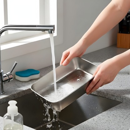 304-es rozsdamentes acél ételtároló edény, amely akár 4 hétig frissen tartja az ételeket