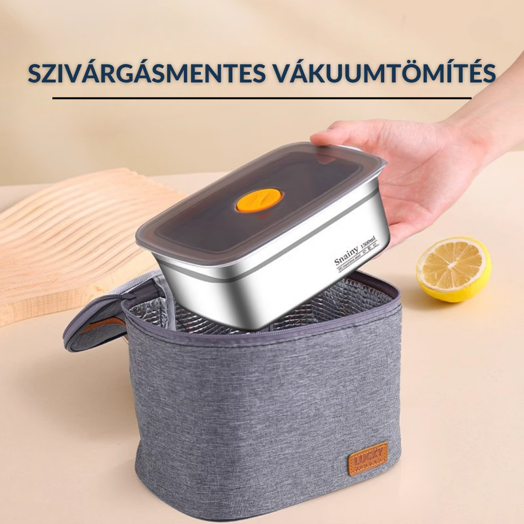 Prémium 316 Rozsdamentes Acél Légmentes Tároló – Vákuumzáras, Antibakteriális És Biztonságos