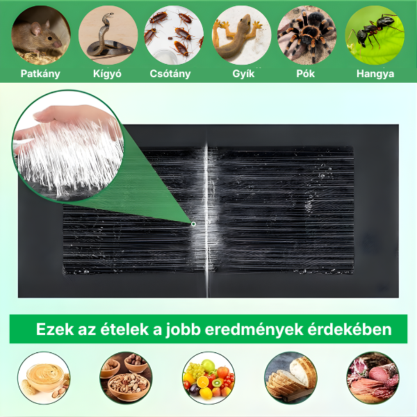 🇭🇺 Professzionális ragasztós csapdák – extra nagy méret a gyorsabb befogáshoz