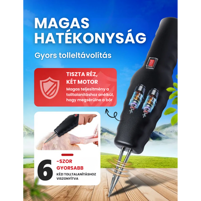 🇭🇺 Nagy teljesítményű baromfi tollkopasztó gép