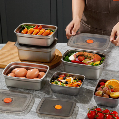 316-os acél élelmiszertároló + vákuum – 100%-ban garantált frissesség