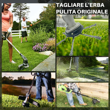 6 pengés acél fűkasza fej – Mindenféle füvet tisztán vág, többszörösen tartósabb
