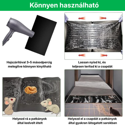 🇭🇺 Professzionális ragasztós csapdák – extra nagy méret a gyorsabb befogáshoz