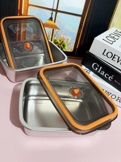 Antibakteriális 316-os rozsdamentes acél ételtároló – 1500 ml | 70% kedvezmény