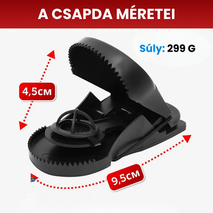 🐭 BestSeller™ – Patkányprés-Csapda – Masszív És Nagy Teherbírású Csapda