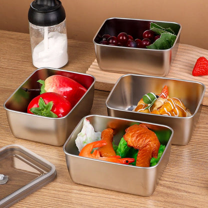 Prémium Japán Stílusú Mini Rozsdamentes Acél Tálca (13 × 10 × 5 Cm)