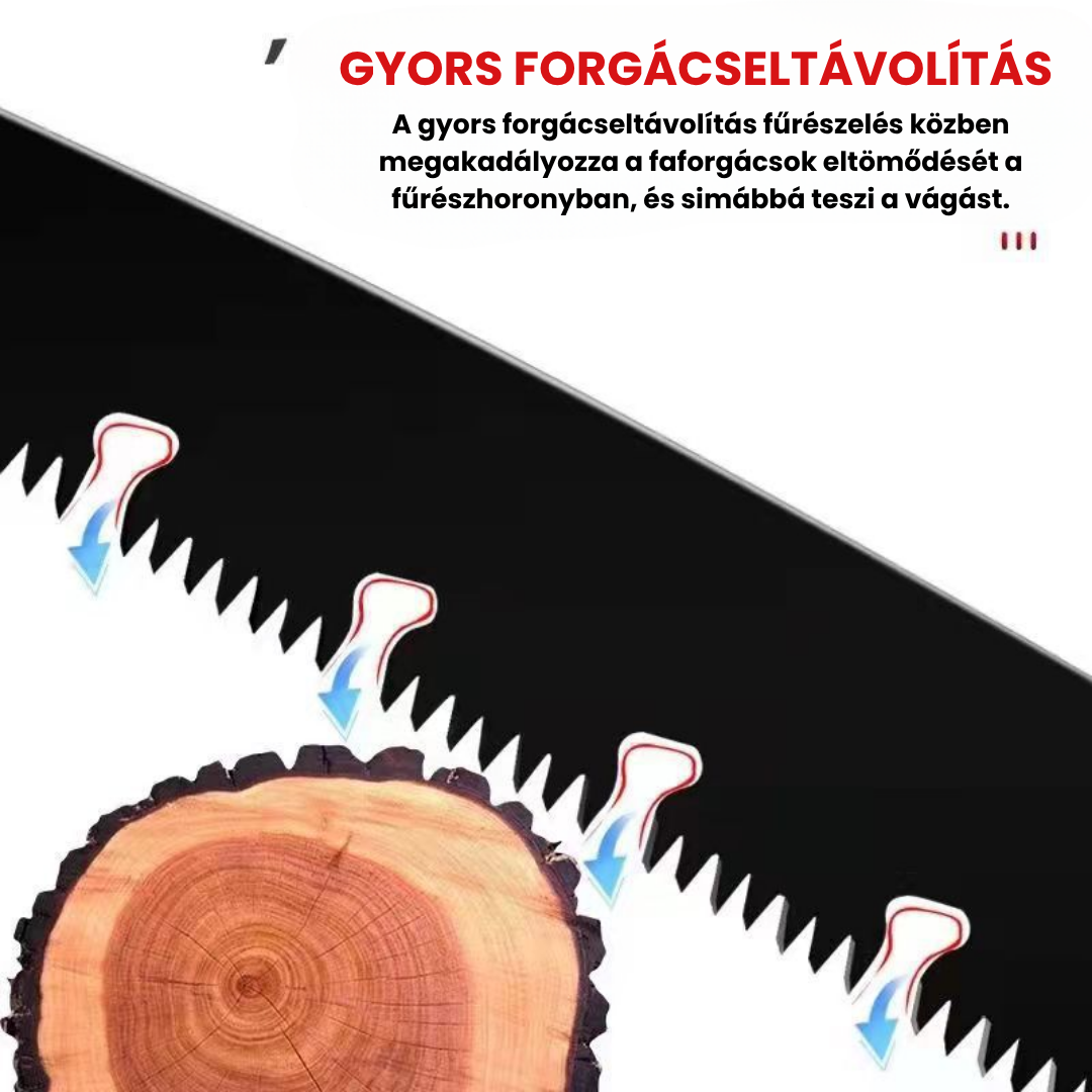 Összecsukható kézifűrész SK5 acélból