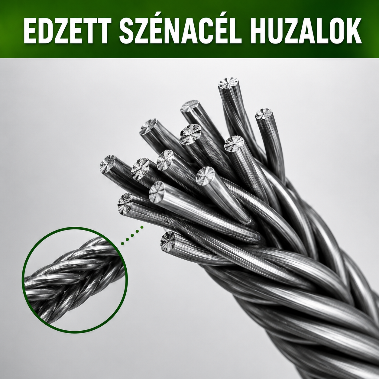 💪 6 fonott acélpengés fűnyíró fej — örökre búcsú a zsinórtól