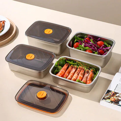 Antibakteriális 316-os rozsdamentes acél ételtároló – 1500 ml | 70% kedvezmény