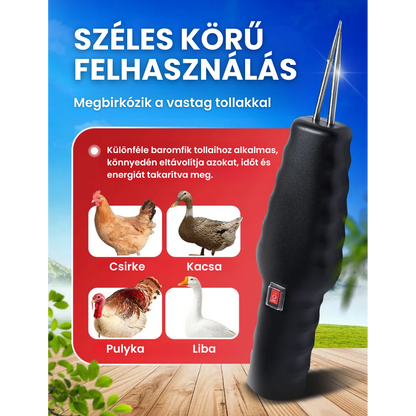 🇭🇺 Nagy teljesítményű baromfi tollkopasztó gép