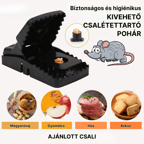 BestSeller™ – Patkányprés-Csapda – Masszív És Nagy Teherbírású Csapda