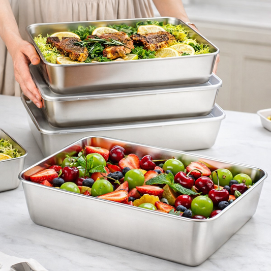 🇭🇺 304-es rozsdamentes acél ételtároló doboz – 2000 ml