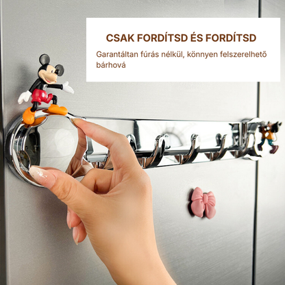🎁 (4+2 ingyen)  5 akasztós rozsdamentes acéltartók, kényelmesek és akár 20 kg-ot is elbírnak