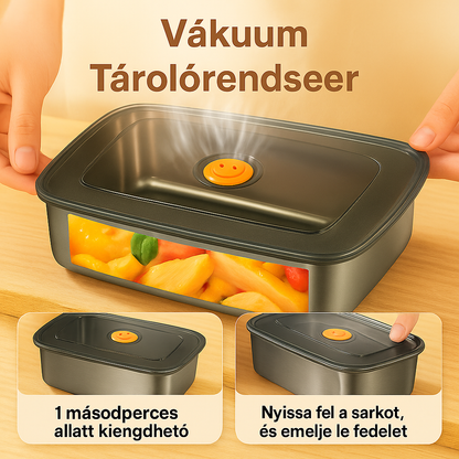 Antibakteriális 316-os rozsdamentes acél ételtároló – 1500 ml | 70% kedvezmény