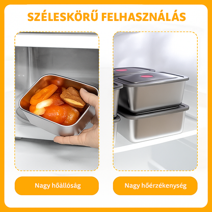 Antibakteriális 316-os rozsdamentes acél ételtároló – 1500 ml | 70% kedvezmény