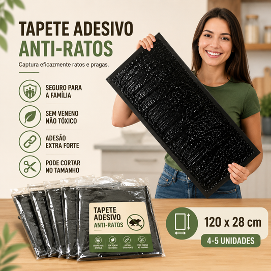 Professzionális ragasztós egércsapda – Akár 10 egér egy éjszaka | 120 cm, méreg nélkül