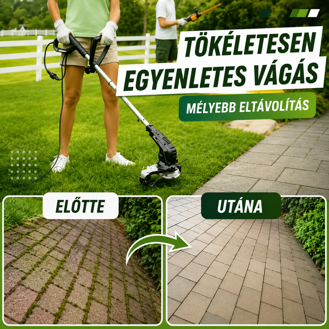 💪 6 fonott acélpengés fűnyíró fej — örökre búcsú a zsinórtól