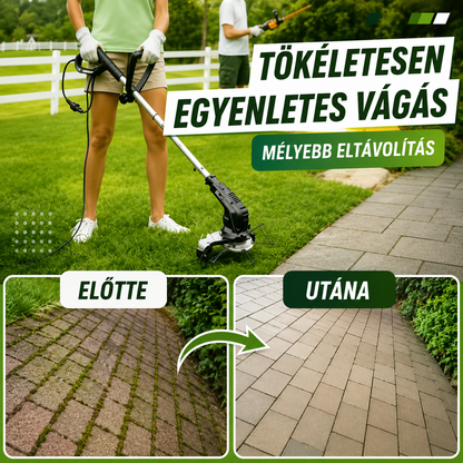 💪 6 fonott acélpengés fűnyíró fej — örökre búcsú a zsinórtól