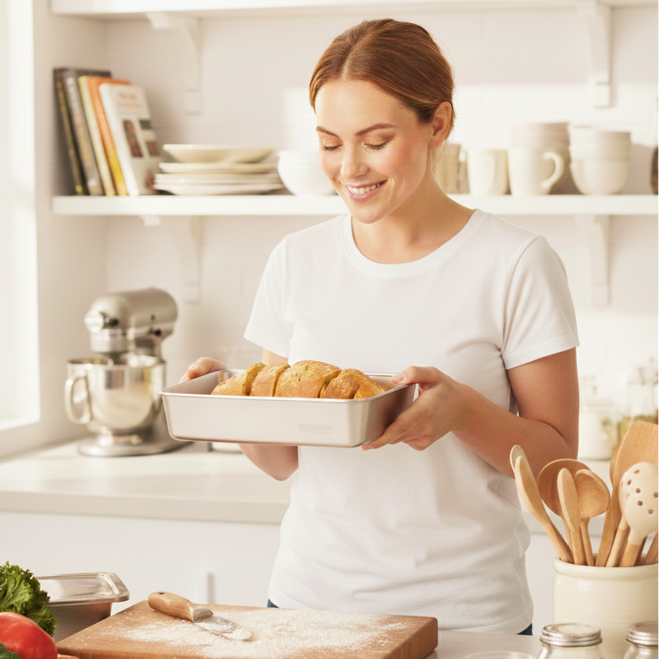 304-es rozsdamentes acél ételtároló edény, amely akár 4 hétig frissen tartja az ételeket