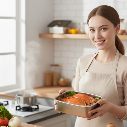 316-os acél élelmiszertároló + vákuum – 100%-ban garantált frissesség