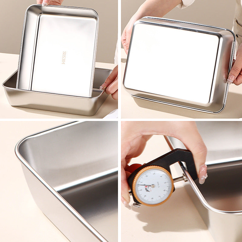 304-es rozsdamentes acél ételtároló edény, amely akár 4 hétig frissen tartja az ételeket