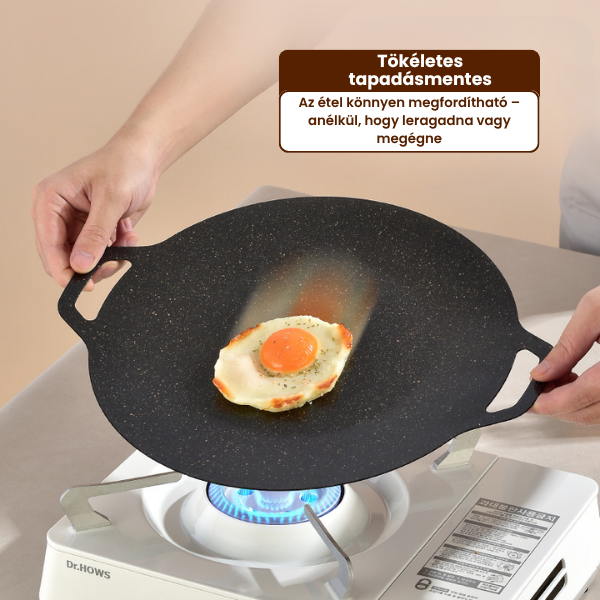 🔥 Többcélú, 6 rétegű tapadásmentes serpenyő - indukciós főzőlapon is használható