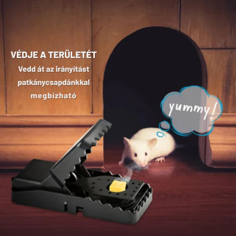 Egércsapda - Nagy szilárdságú csapda - Akár 10 évig is használható