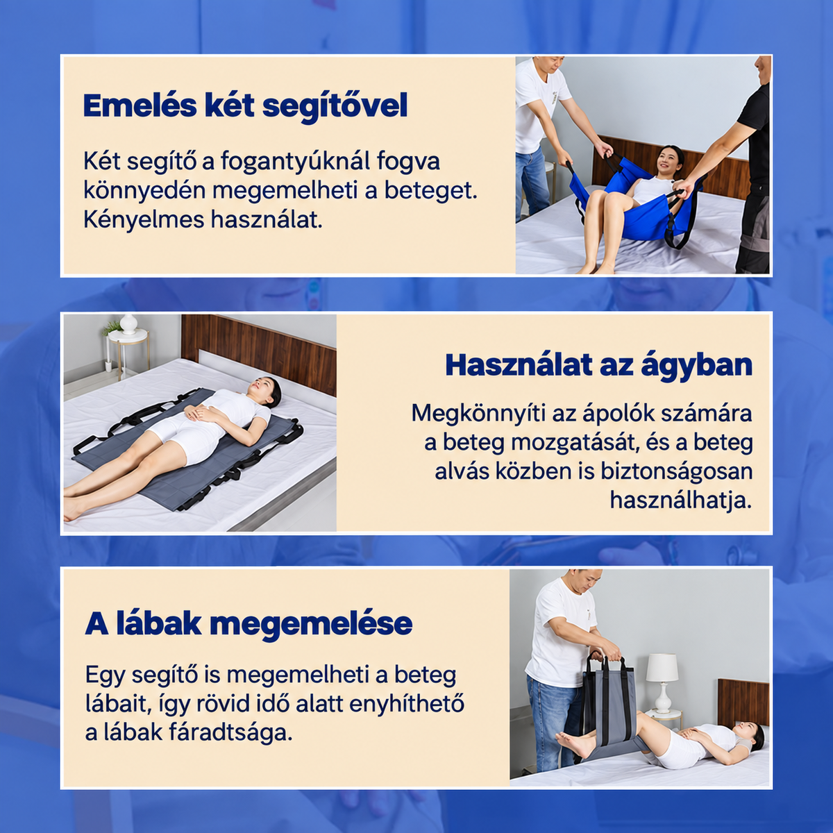 Többcélú Egészségügyi Alátét Ágyhoz, Idősek Számára