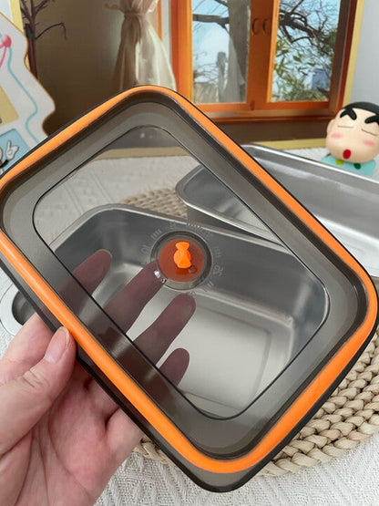 Antibakteriális 316-os rozsdamentes acél ételtároló – 1500 ml | 70% kedvezmény