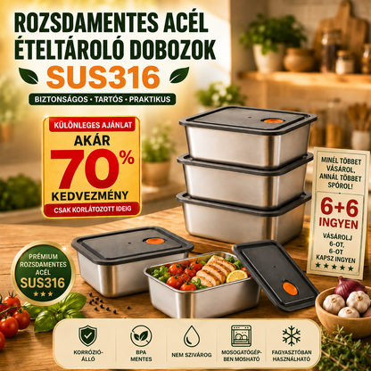 🎄70% KEDVEZMÉNY | Prémium Rozsdamentes Acél Mini Tálca Japán Stílusban (13 × 10 × 5 cm)